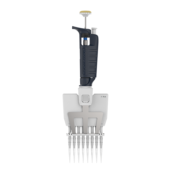 PIPETMAN Multichannel P8x20, 2-20 µL