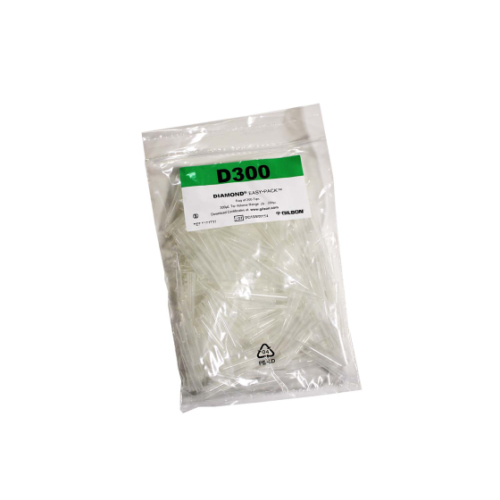 Vârfuri PIPETMAN DIAMOND D300 EASYPACK, 10-300 µL, 5 pungi de 200 vârfuri