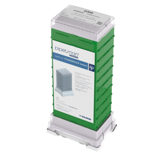 PIPETMAN DIAMOND Tips D300 TOWERPACK, 10-300 µL, 960 vârfuri