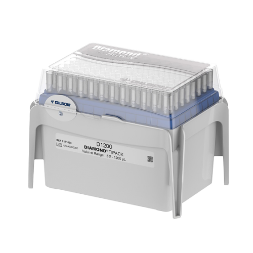 PIPETMAN DIAMOND Tips D1200 TIPACK, 50-1200 µL, 960 vârfuri