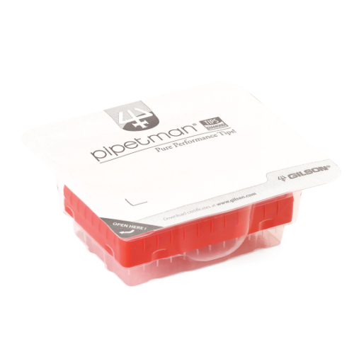 Reîncărcare blister PIPETMAN DIAMOND Tips DL10ST, 0,1-20 µL, 960 vârfuri sterilizate