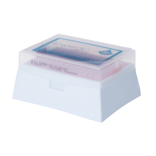 PIPETMAN EXPERT Tips EL10ST TIPACK, 0,1-20 µL, Cutie, 3072 vârfuri lungi sterilizate