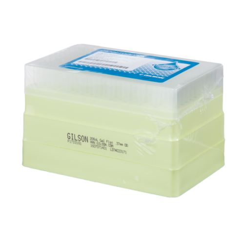 PIPETMAN EXPERT Tips E200 Gel Loading Flat Tips, 1-200 µL, Pachet, 200 vârfuri