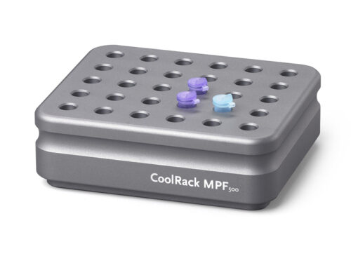 CoolRack™ M30-PF 500ul Suport de Tuburi Termoconductiv pentru 30 de Tuburi Microcentrifugale, 500ul
