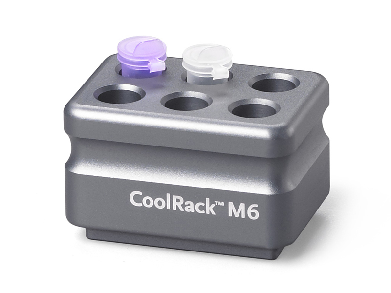 Suport pentru tuburi termoconductiv CoolRack™ M6 pentru 6 tuburi de microcentrifugă