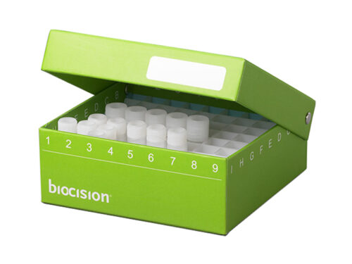 TruCool™ Hinged CryoBox 2 Inch, 81-Locuri, cu Orificii de Scurgere