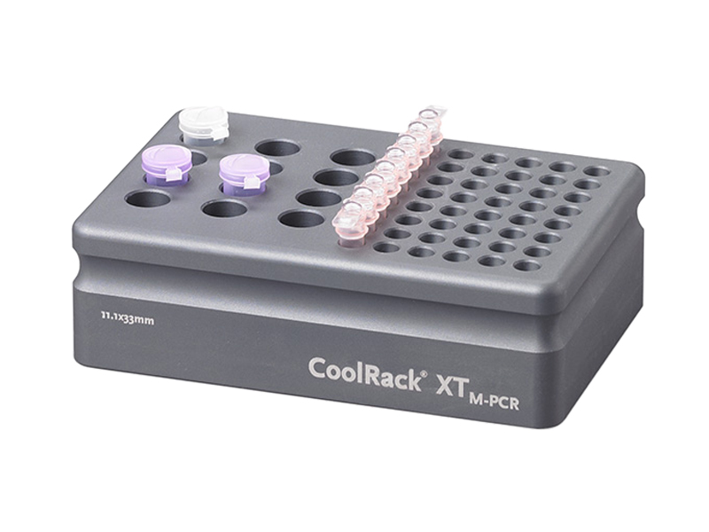 CoolRack™ XT M-PCR Rack termoconductiv pentru tuburi de microcentrifugă și benzi de puțuri