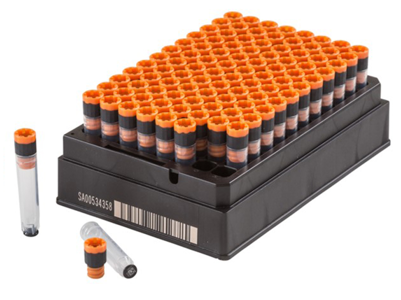 0.7ml Dual-coded Tube, 96-format, Internal Thread - Image 3