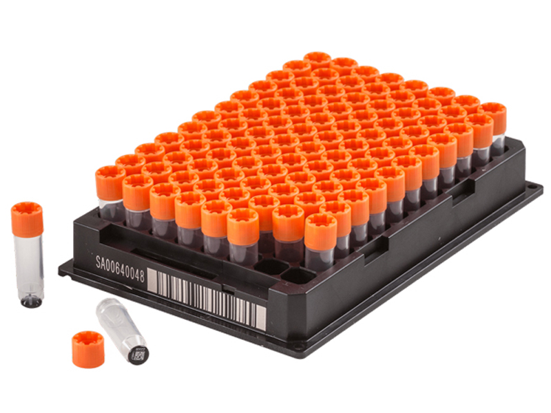 0.5ml Dual-coded Tube, 96-format, External Thread - Image 3