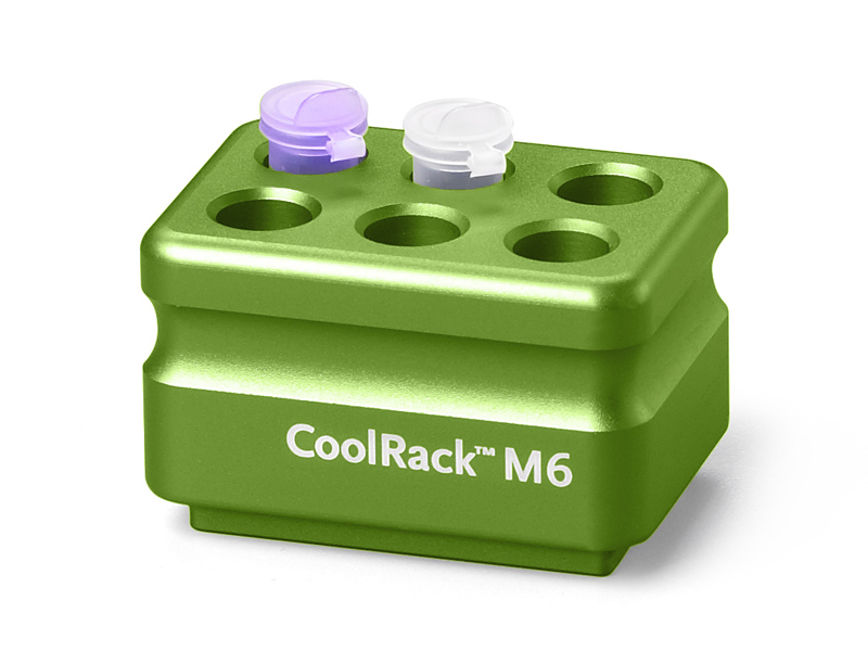 Suport pentru tuburi termoconductiv CoolRack™ M6 pentru 6 tuburi de microcentrifugă - imagine 2