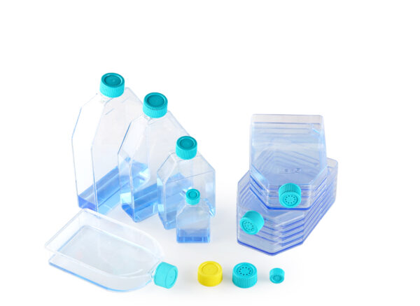 3-Layer Cell Culture Flask With Vent Cap - Image 1