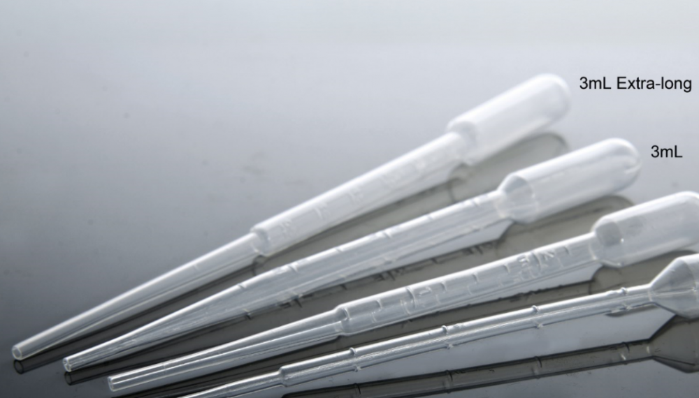 Pipete Pasteur sterile de 3 ml - imagine 3