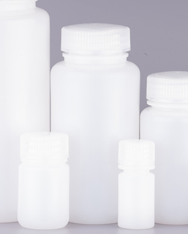 Sticle rotunde albe de depozitare 250ml - imagine 1