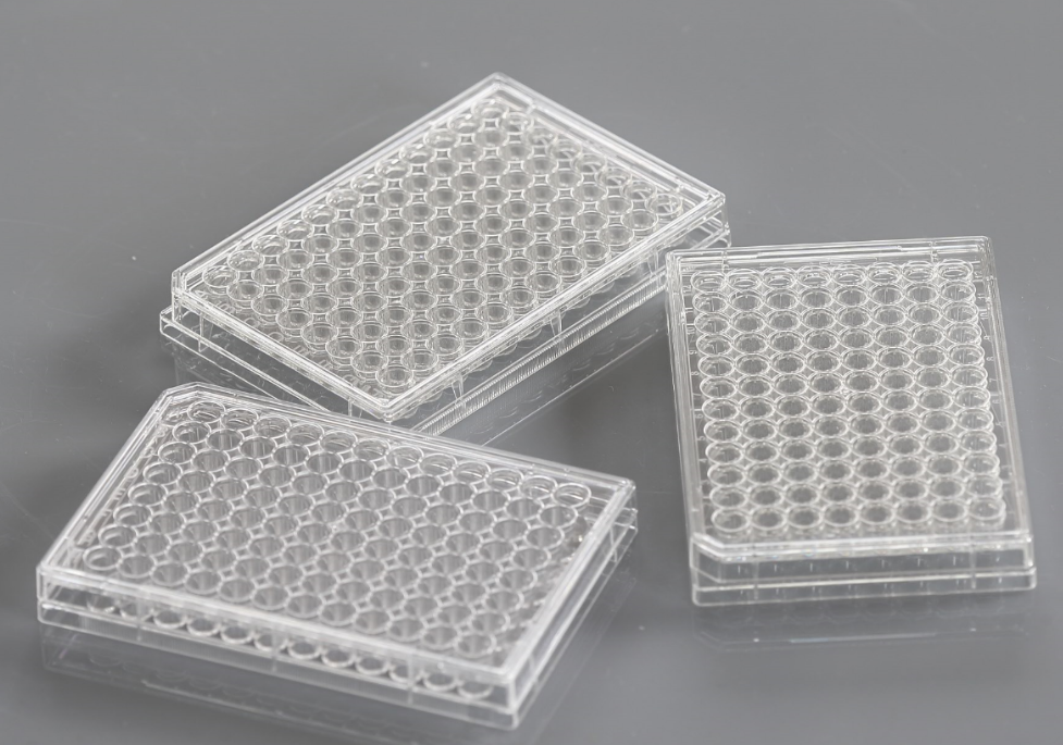 Placă de cultură celulară cu 96 de godeuri U-Bottom tratată Tc - imagine 1