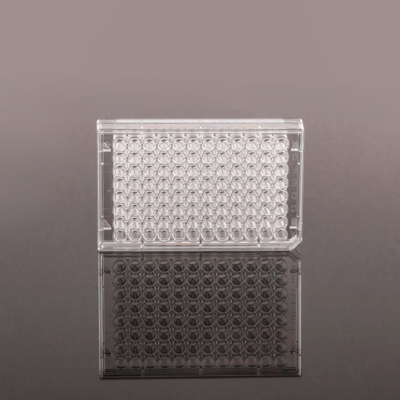 Placă de cultură celulară cu 96 de godeuri U-Bottom tratată Tc