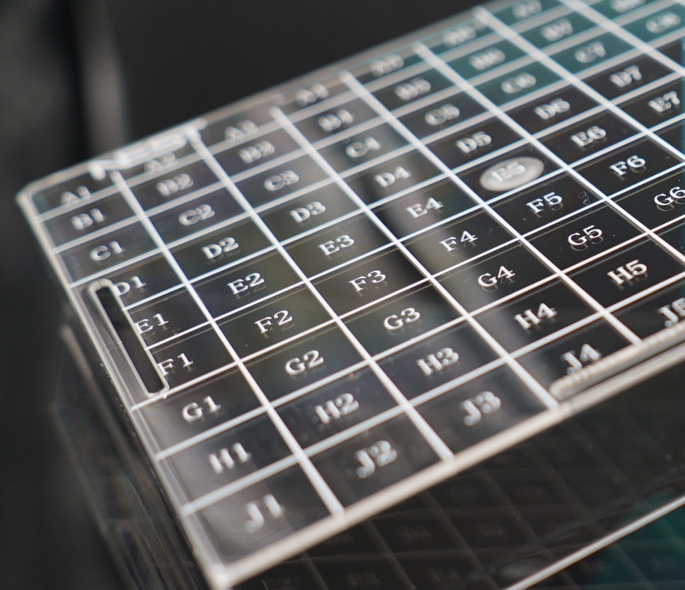 2.0ml Tube Cryo Box Laboratory - Image 2