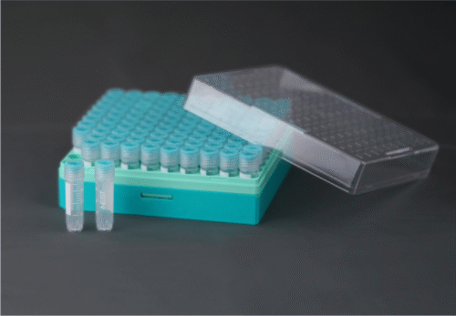 5.0ml External Thread Cryogenic Tubes, Racked