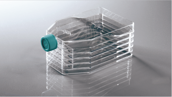 Multi-Layer 5-Layer Cell Culture Flask With Vent Cap