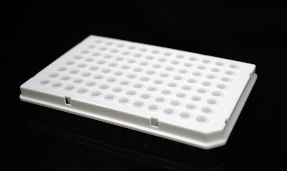 Plăci PCR cu semi-margine de 96 de godeuri, 0,1 ml - imagine 1