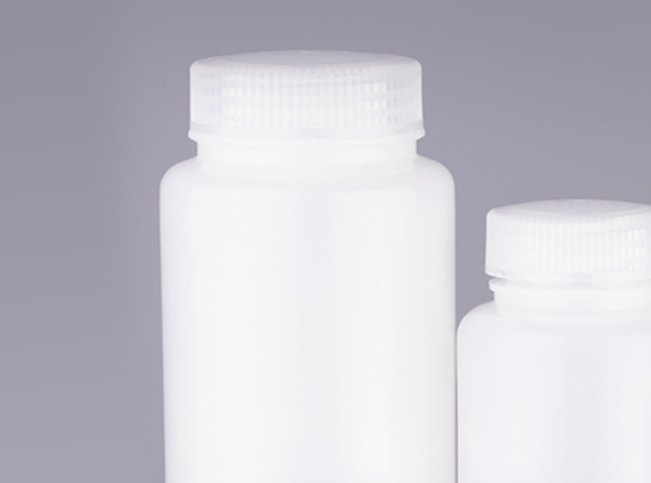 Sticle de depozitare rotunde albe de 500 ml - imagine 2