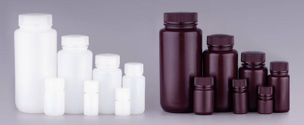 Sticle rotunde albe de depozitare 250ml - imagine 3