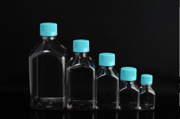 Sticlă de depozitare pentru animale de companie de 60 ml Sticlă reactiv Capac cu filet
