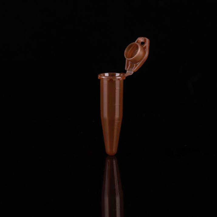 Tub microcentrifugă chihlimbar de 1,5 ml - imagine 1