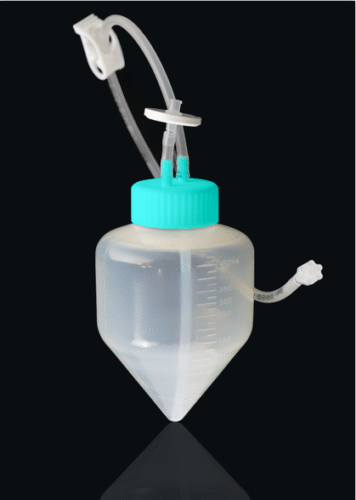 Tuburi de centrifugă de 500 ml cu tuburi pre-asamblate