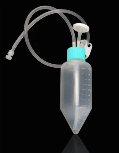 Tuburi de centrifugă de 250 ml cu tuburi pre-asamblate